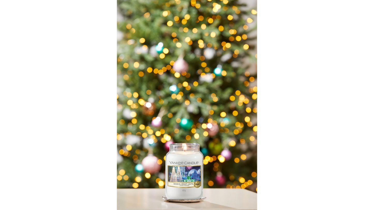 MAGICAL BRIGHT LIGHTS-Yankee Candle- Giara Grande-Signature - NATALE