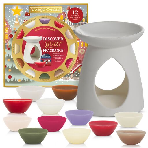BRUCIATORE PER CERA DA FONDERE - Yankee Candle - Confezione Regalo PASSPORT TO THE HOLIDAYS