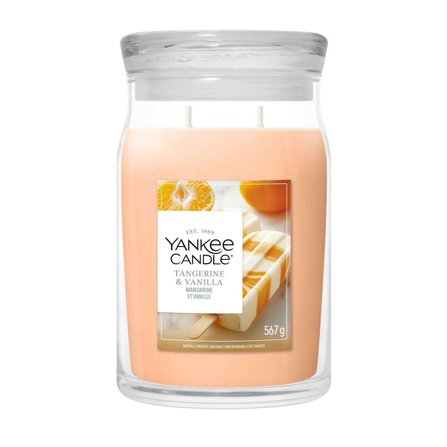 TANGERINE E VANILLA -SIGNATURE - Yankee Candle- Giara Grande