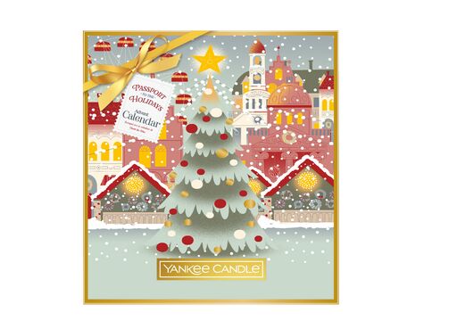 CALENDARIO DELL'AVVENTO A LIBRO - Yankee Candle - Confezione Regalo PASSPORT TO THE HOLIDAYS