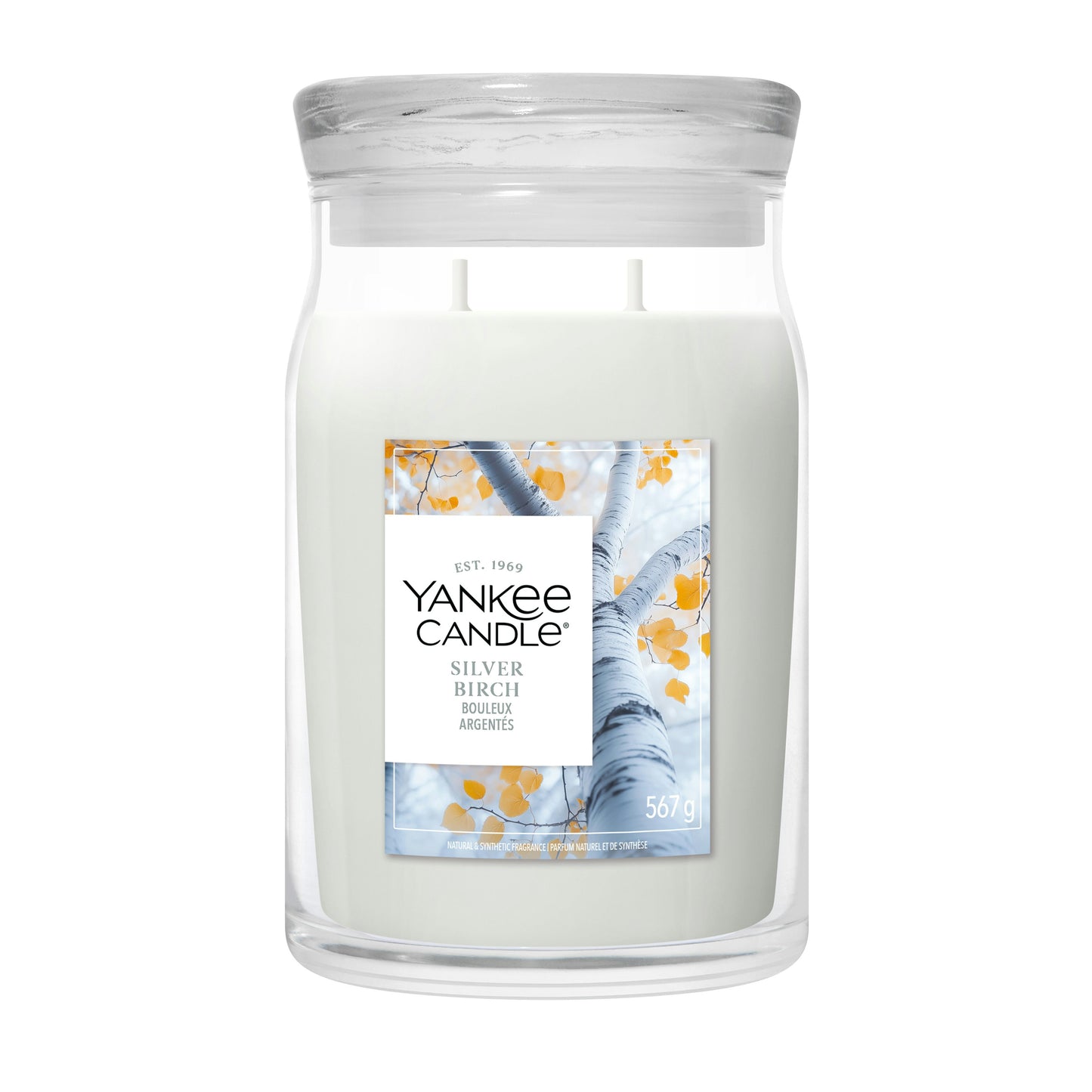 SILVER BIRCH -Yankee Candle- Giara Grande -signature
