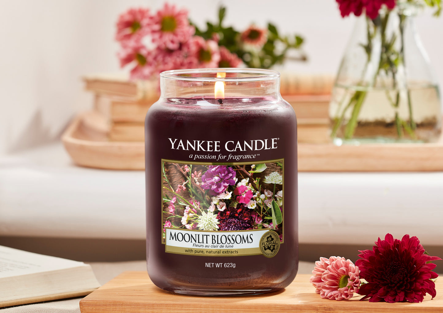 MOONLIT BLOSSOMS -Yankee Candle- Tea Light