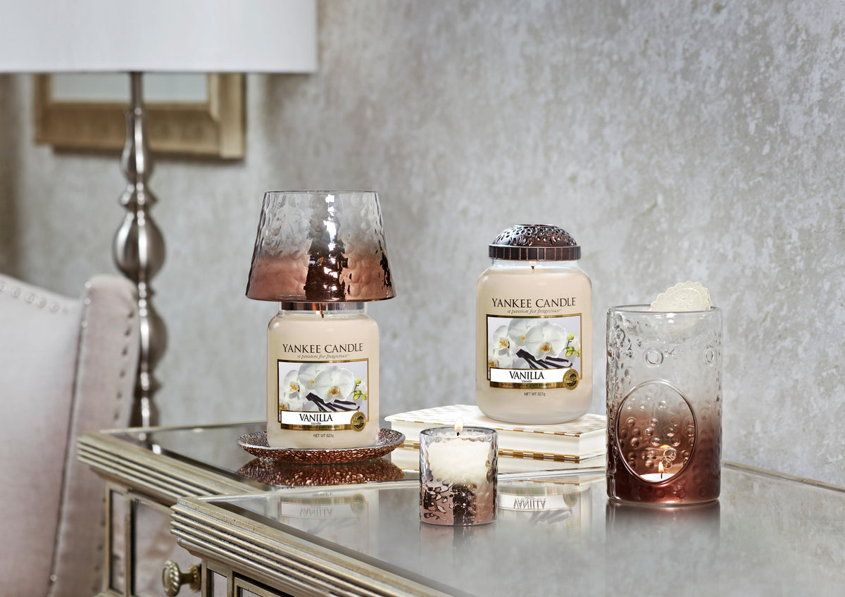 SHERIDAN -Yankee Candle- Bruciatore Vetro Satinato