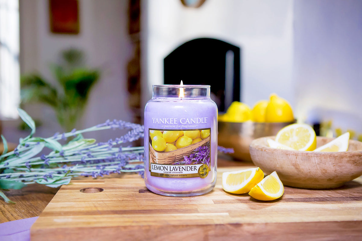 LEMON LAVENDER -Yankee Candle- Giara Piccola – Candle With