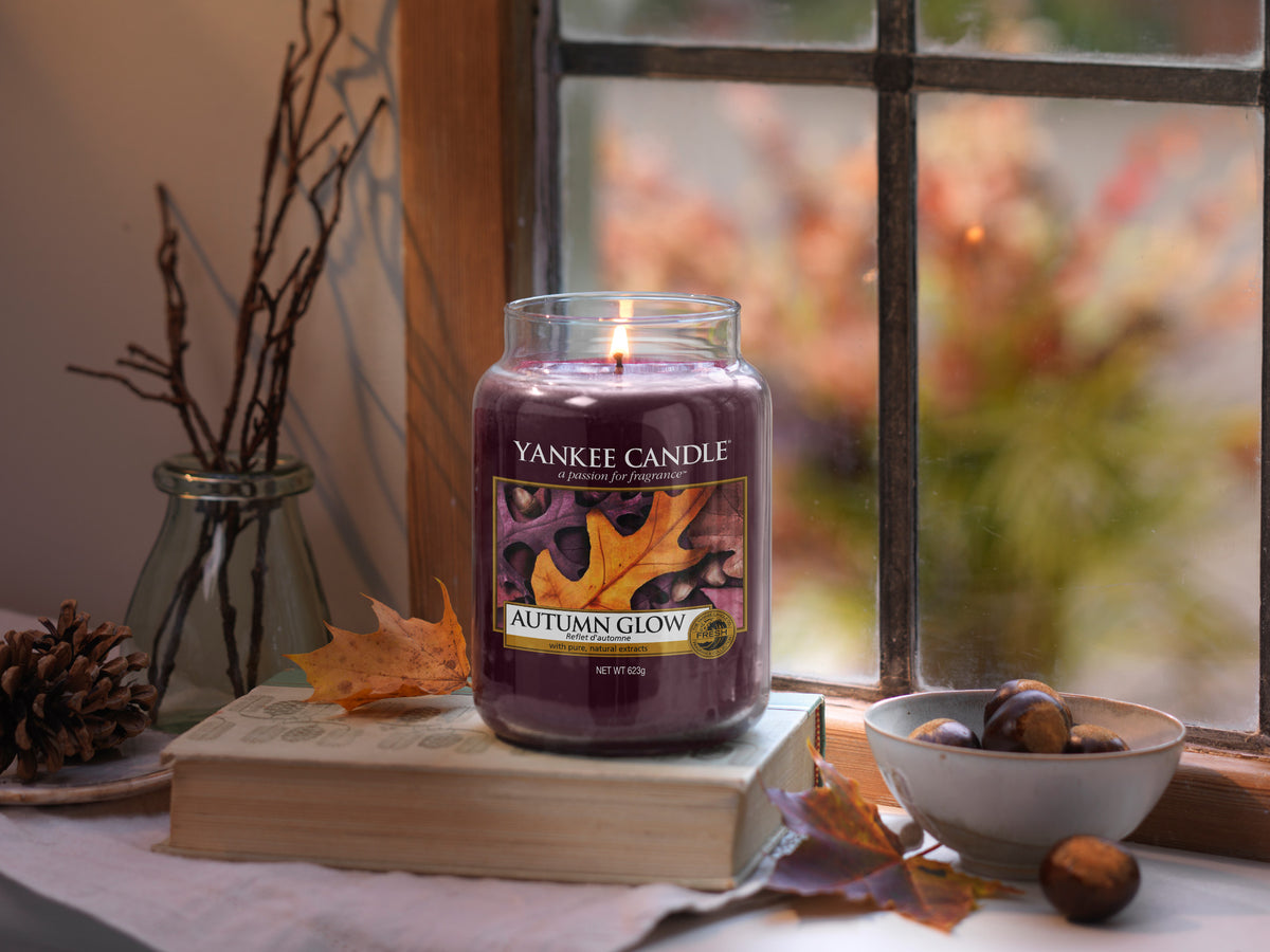 AUTUMN GLOW -Yankee Candle- Tea Light – Candle With Care
