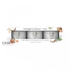 Coconat beach Yankee Candle - Candela Votive in Vetro