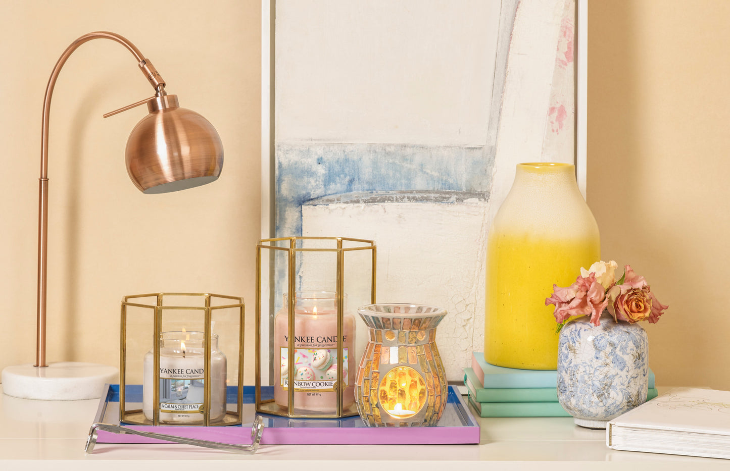 PASTEL ROMANCE -Yankee Candle- Bruciatore