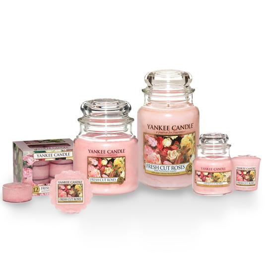 FRESH CUT ROSES -Yankee Candle- Ricarica Refill per Diffusore Elettrico ScentPlug