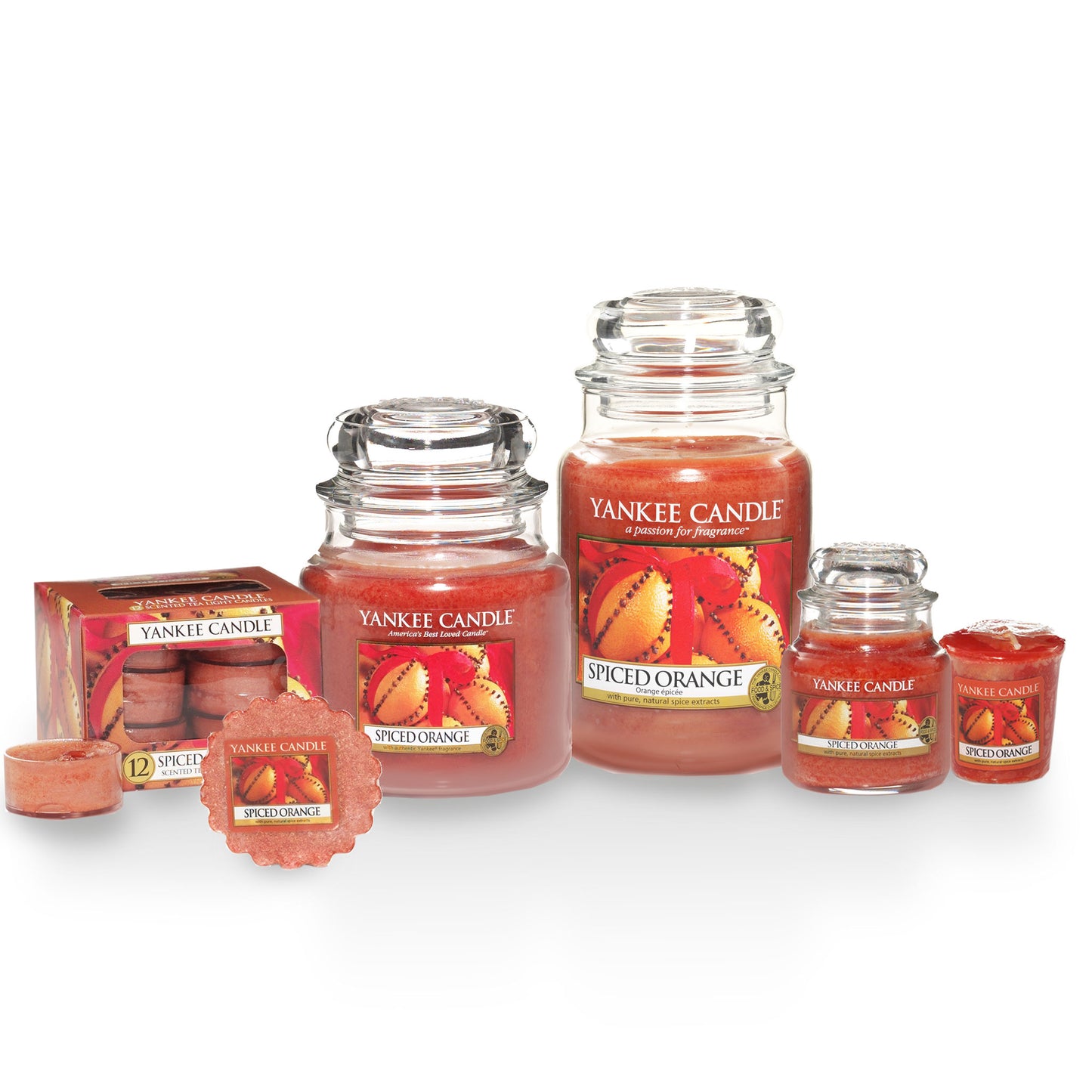 SPICED ORANGE -Yankee Candle- Candela Sampler