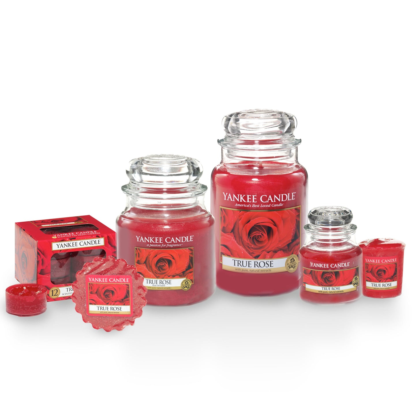 TRUE ROSE -Yankee Candle- Tea Light