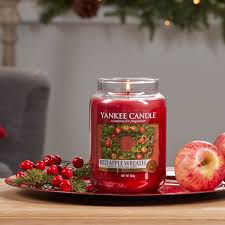 RED APPLE WREATH - Yankee Candle - Easy MeltCup