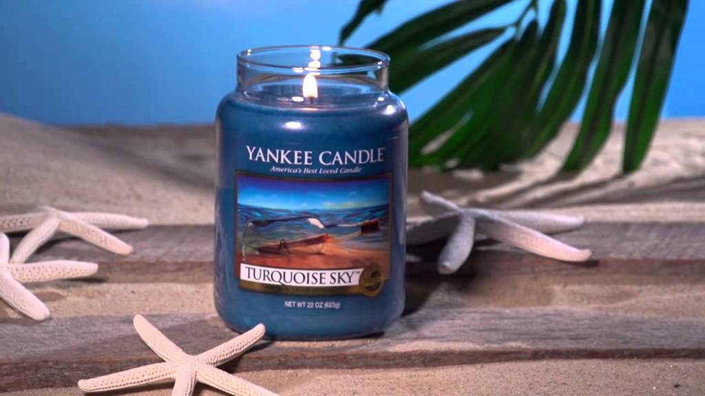 TURUOISE SKY -Yankee Candle- Car Jar