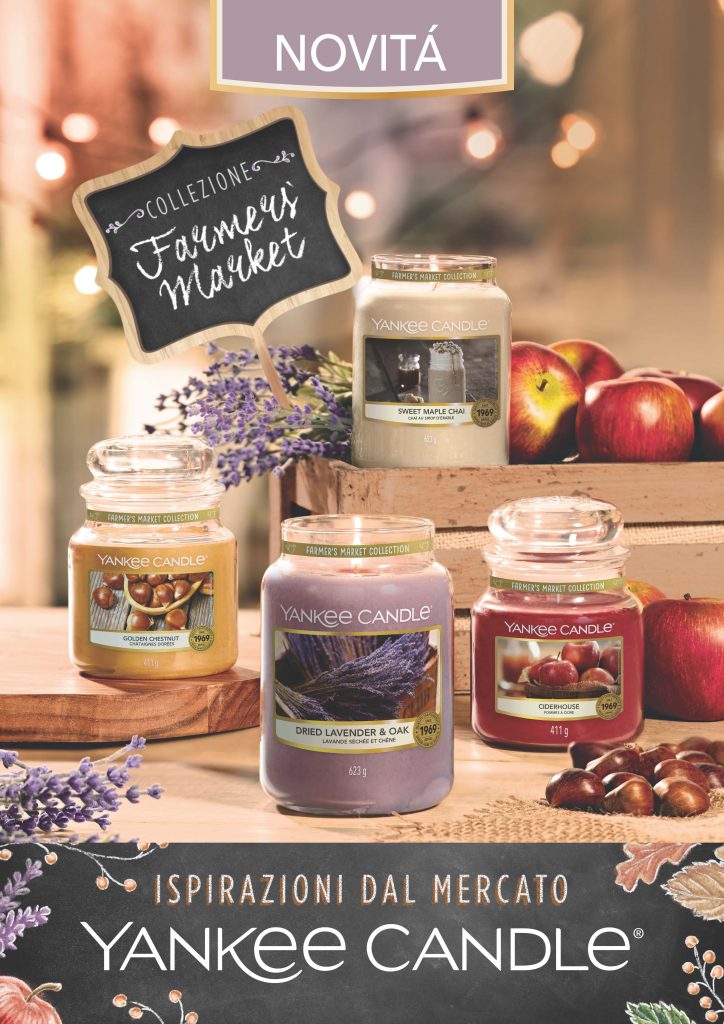 FARMERS' MARKET - è arrivata la collezione AUTUNNO 2019 Yankee Candle