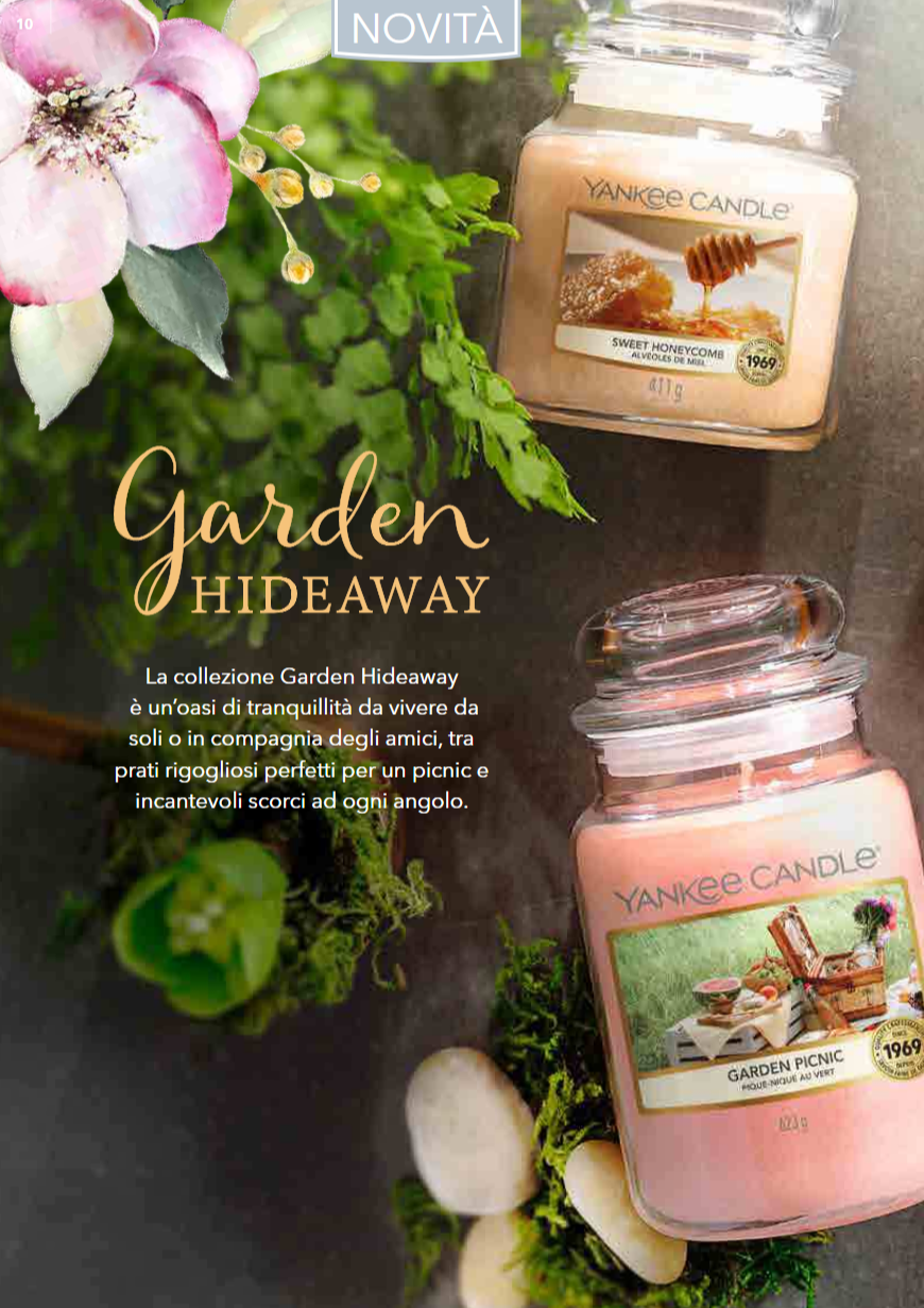 GARDEN HIDEAWAY la Collezione Primavera/Estate 2020 Yankee Candle