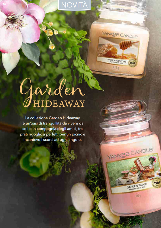 GARDEN HIDEAWAY la Collezione Primavera/Estate 2020 Yankee Candle