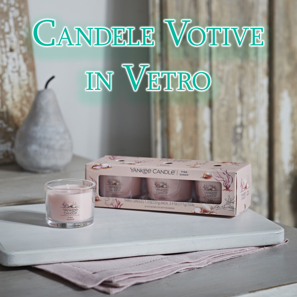 Candele Votive in Vetro