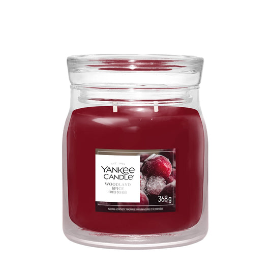 WOODLAND SPICE- Yankee Candle- Giara Media - signature - NATALE