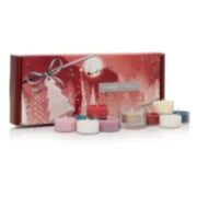 CONFEZIONE 10 TEA LIGHT E PORTA TEA LIGHT -Yankee Candle- Confezione Regalo BRIGHT LIGHTS