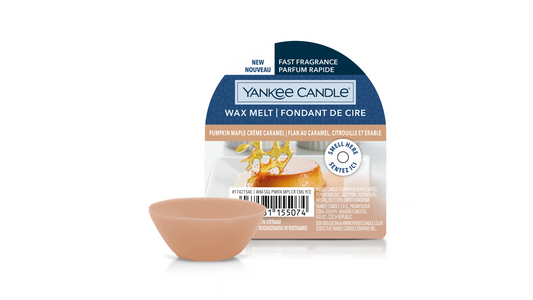 PUMPKIN MAPLE CREME CARAMEL - Yankee Candle - TART - cera da fondere - DAYDREAMING OF AUTUMN