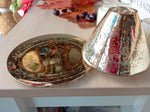 MIAMI GOLD-Yankee Candle- Paralume e Piatto VETRO ORO