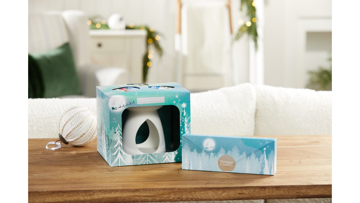 BRUCIATORE PER CERA DA FONDERE - Yankee Candle - Confezione Regalo BRIGHT LIGHTS