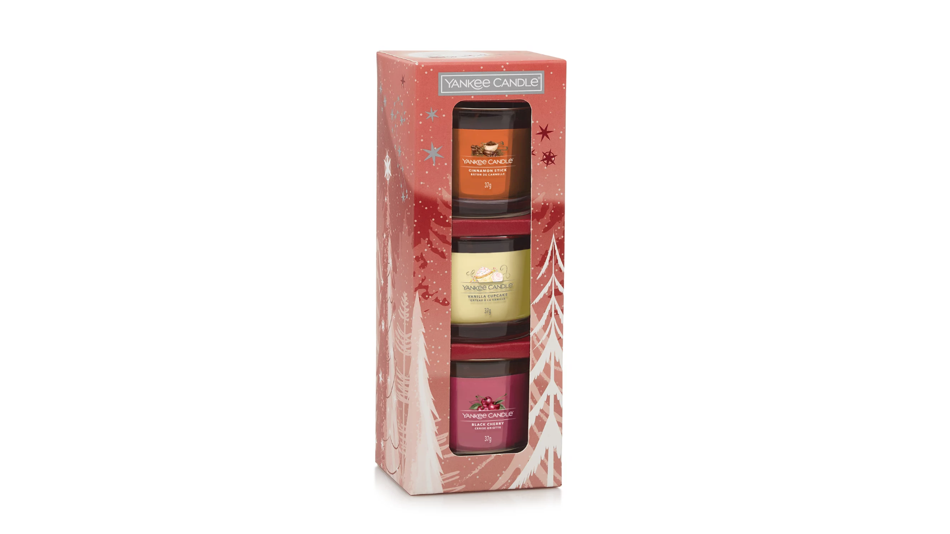 CONFEZIONE 3 CANDELE VOTIVE IN VETRO - Yankee Candle - Confezione Regalo BRIGHT LIGHTS