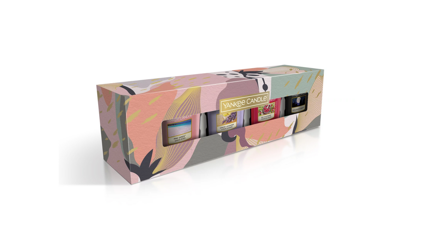 SET 4 CANDELE SAMPLER -Yankee Candle- Confezione Regalo - Primavera 2024