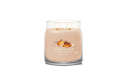 PUMPKIN MAPLE CREME CARAMEL -Yankee Candle- Giara Media - SIGNATURE - DAYDREAMING OF AUTUMN