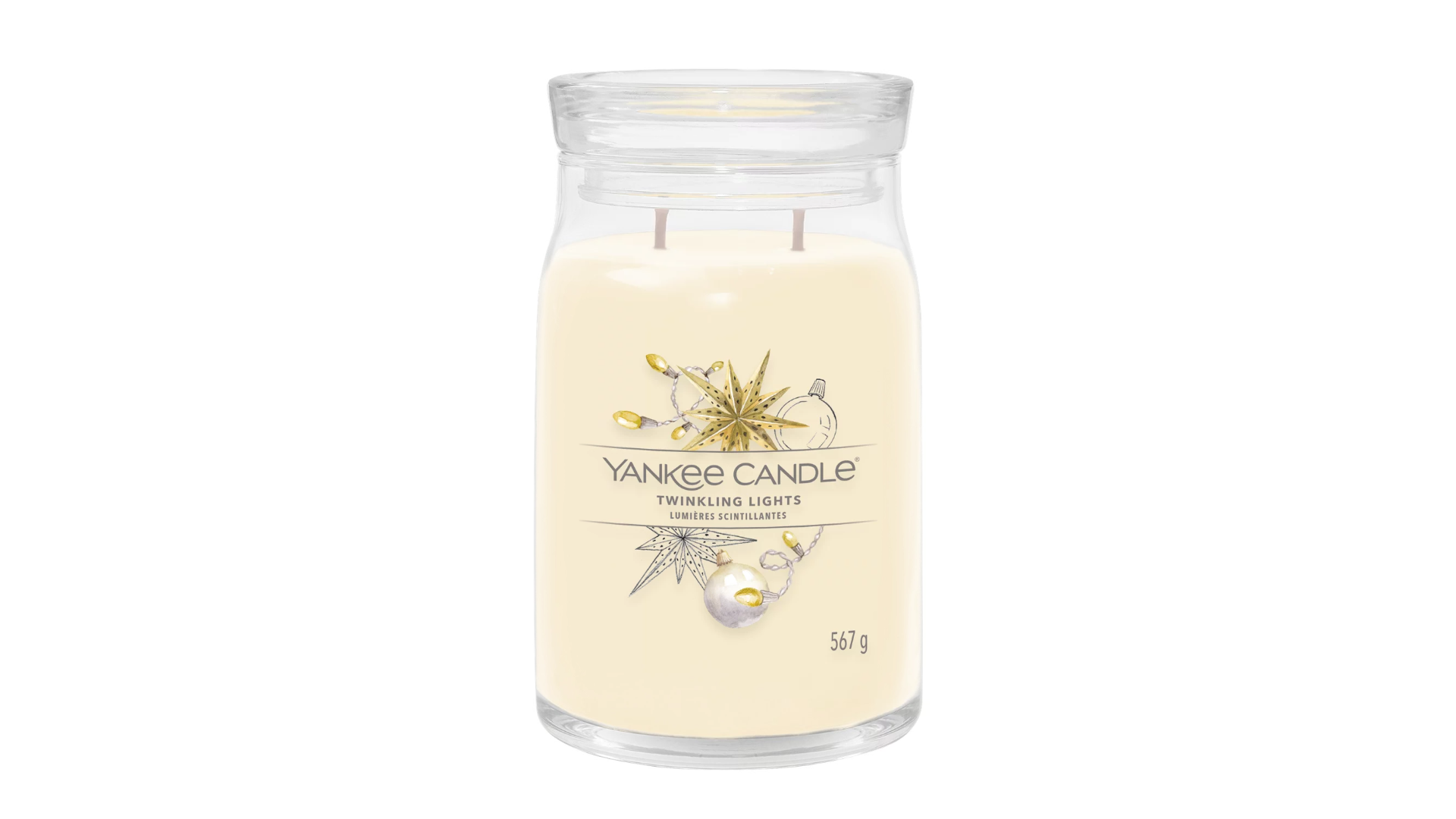 TWINKLING LIGHTS -Yankee Candle- Giara Grande-Signature - NATALE