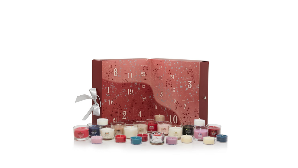 CALENDARIO DELL'AVVENTO LIBRO - Yankee Candle -  CONFEZIONE REGALO BRIGHT LIGHTS