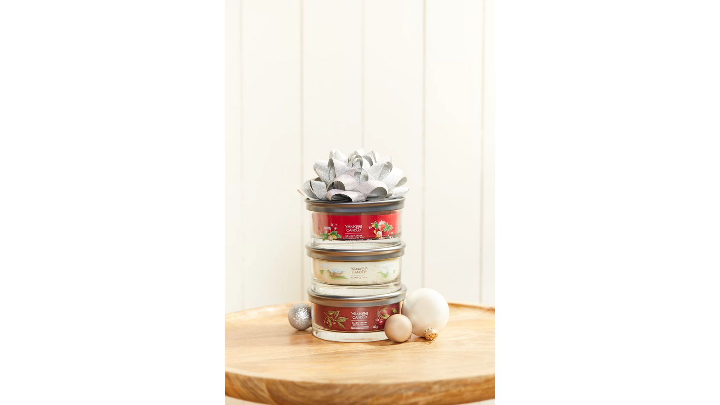 HOLIDAY CHEER - Candela Tumbler 5 Stoppini - Signature - Yankee Candle