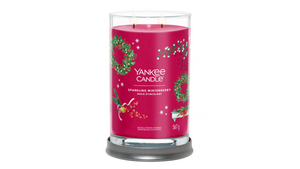 SPARKLING WINTERBERRY - Candela Tumbler Grande - Signature - Yankee Candle