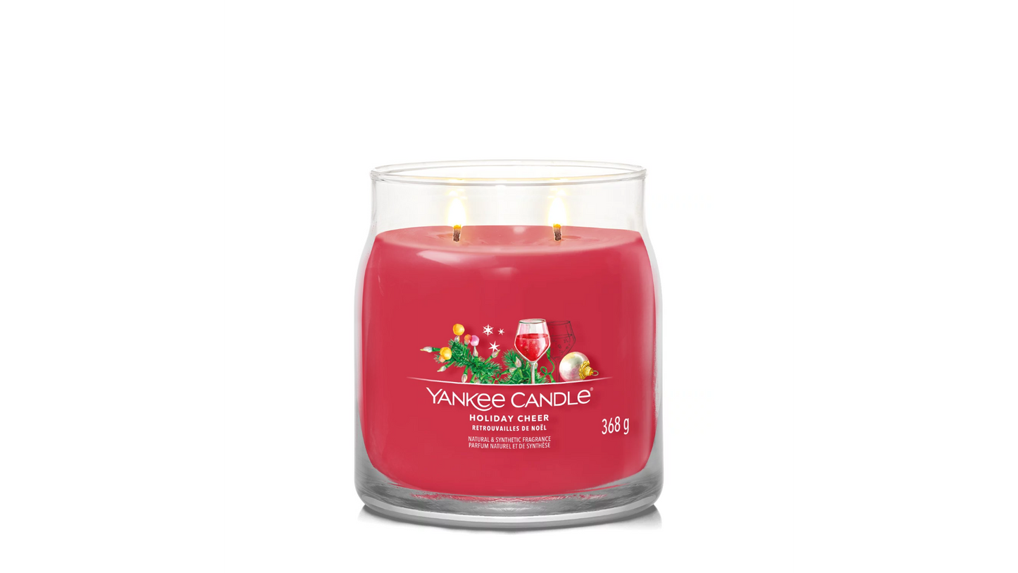 HOLIDAY CHEER -Signature - Yankee Candle- Giara Media - NATALE