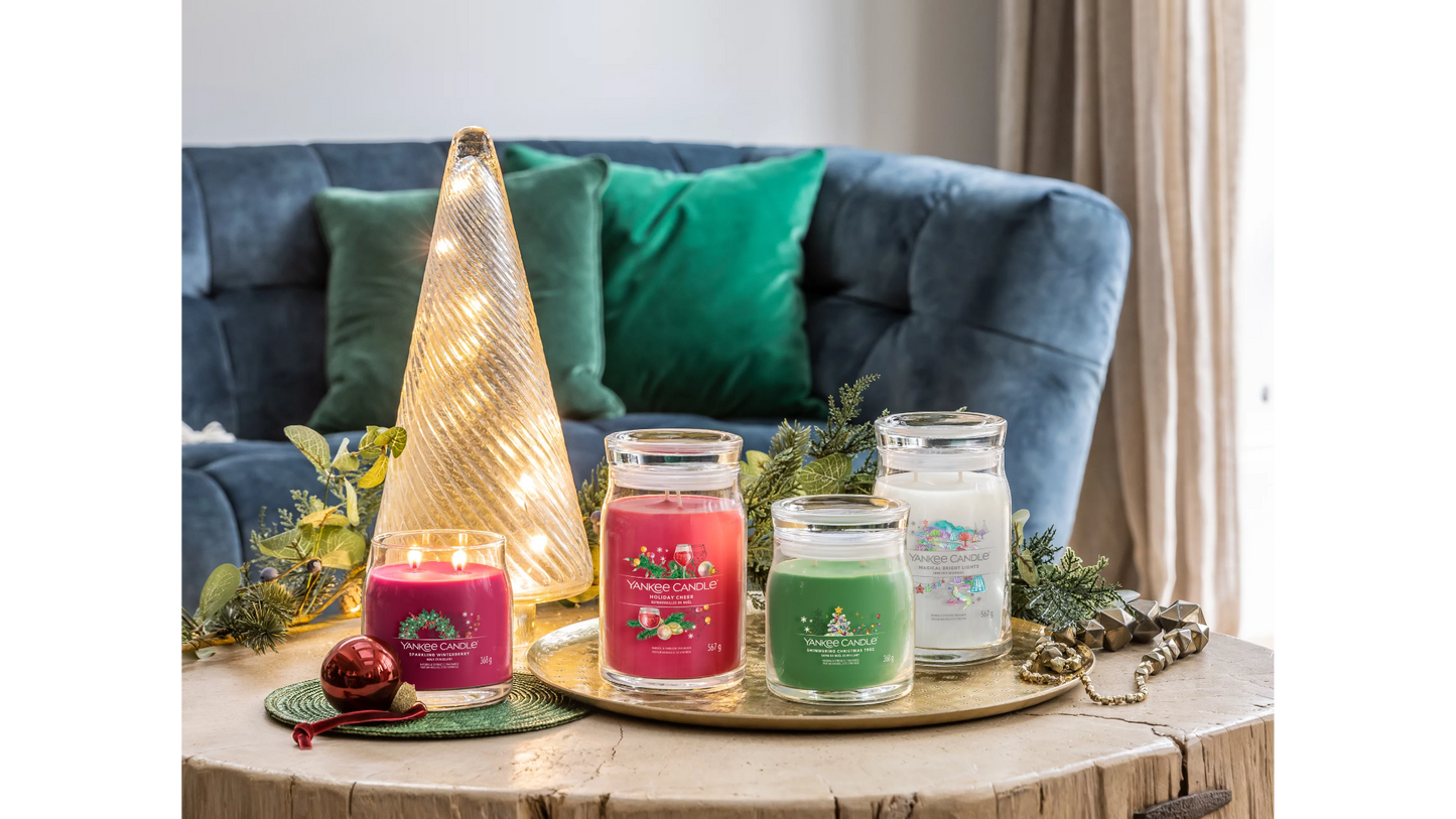 MAGICAL BRIGHT LIGHTS-Yankee Candle- Giara Grande-Signature - NATALE
