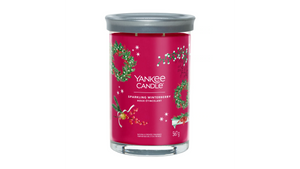 SPARKLING WINTERBERRY - Candela Tumbler Grande - Signature - Yankee Candle