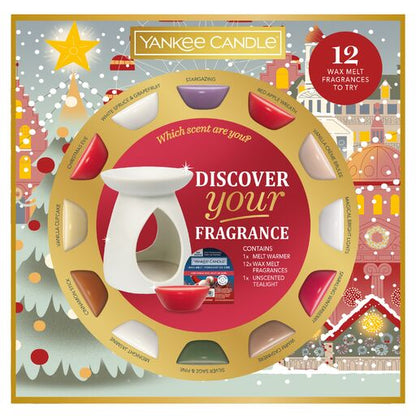 BRUCIATORE PER CERA DA FONDERE - Yankee Candle - Confezione Regalo PASSPORT TO THE HOLIDAYS