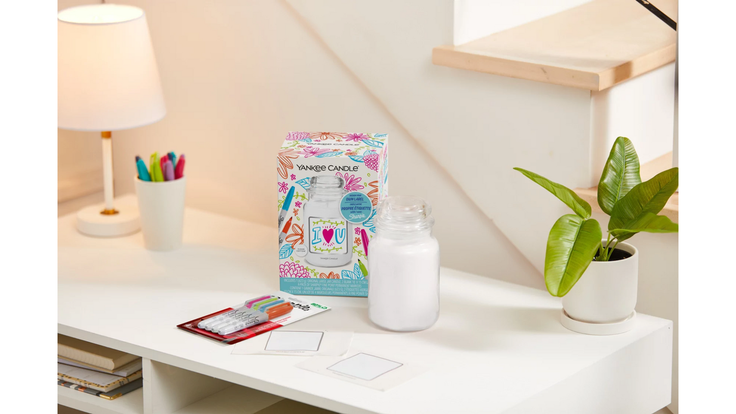 SHARPIE GIFT SET - GIARA GRANDE - CLEAN COTTON -  Yankee Candle