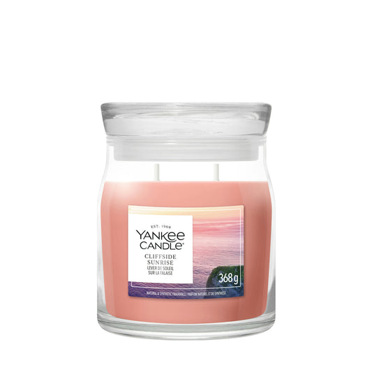 CLIFFSIDE SUNRISE - Yankee Candle- Giara Media - signature