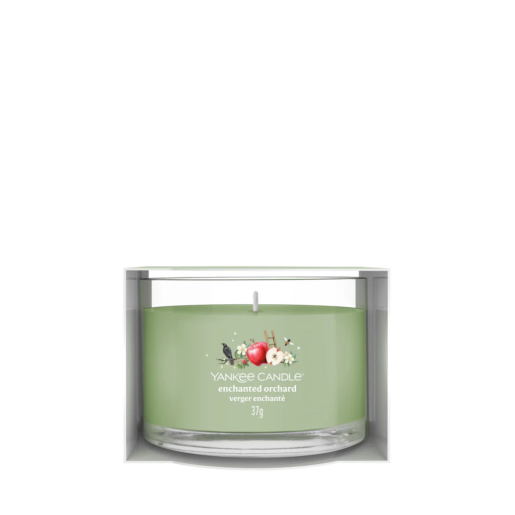 ENCHANTED ORCHARD- Yankee Candle - FANTASTICAL FALL -Candela Votive in Vetro