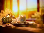 GOLDEN PUMPKING -SIGNATURE - Yankee Candle - FANTASTICAL FALL- GIARA GRANDE
