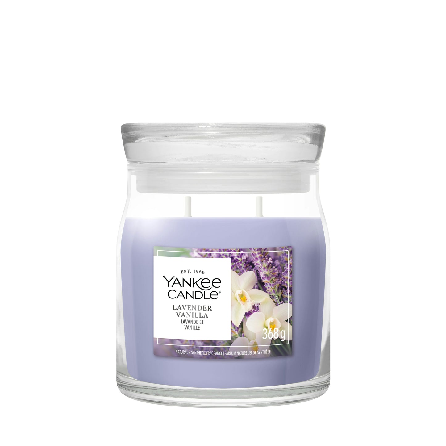 LAVENDER VANILLA -SIGNATURE - Yankee Candle- Giara media