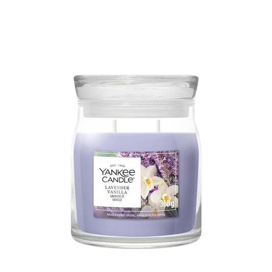 LAVENDER VANILLA -SIGNATURE - Yankee Candle- Giara media