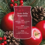 RED APPLE WREATH -Yankee Candle- Giara Piccola-signature -NATALE