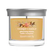 GLISTENING LEAVES  -SIGNATURE - Yankee Candle - FANTASTICAL FALLTUMBLER GIARA PICCOLA (Copia)