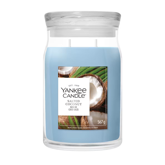 SALTED COCNUT -SIGNATURE - Yankee Candle- Giara Grande