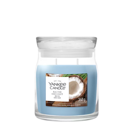 SALTED COCONUT- Yankee Candle- Giara Media - signature