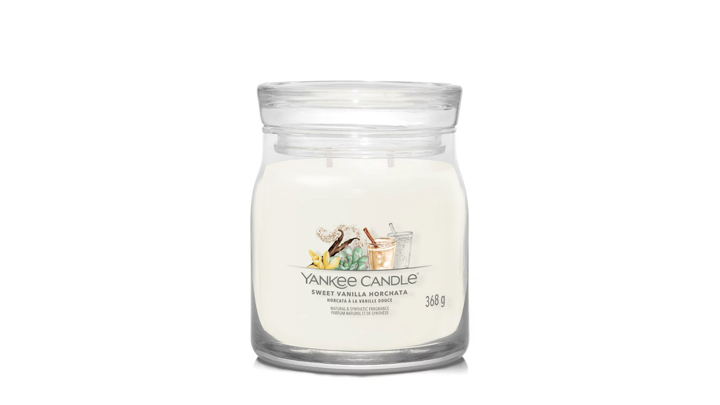 SWEET VANILLA HORCHATA -Signature - Yankee Candle- Giara Media