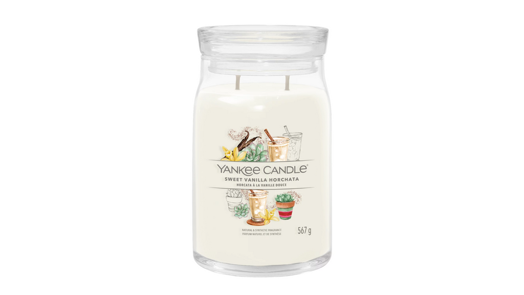 SWEET VANILLA HORCHATA -Yankee Candle- Giara Grande-Signature