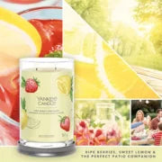 ICED BERRY LEMONADE - Candela Tumbler Grande - Signature - Yankee Candle