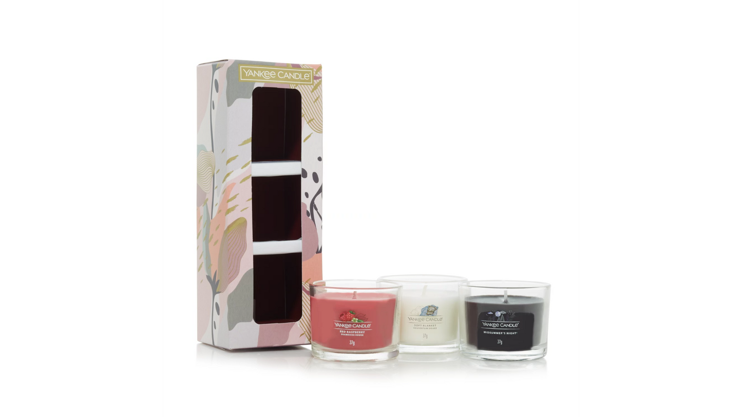 CANDELE VOTIVE IN VETRO - Yankee Candle - Confezione Regalo - PRIMAVERA 2024